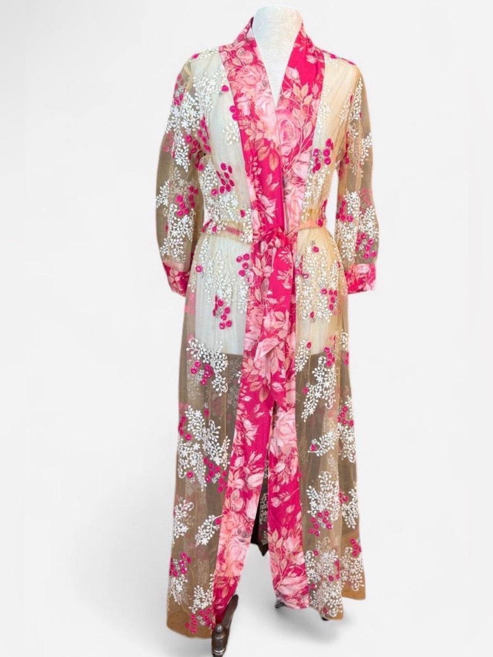 Aratta Fairy Rose Kimono, NWT